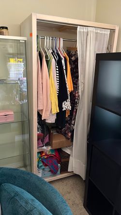 Free standing wardrobe