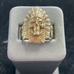 14kt Indian Head Ring 23.8g