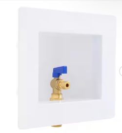 1/2 in. Push-to-Connect Brass Ice Maker Outlet Box