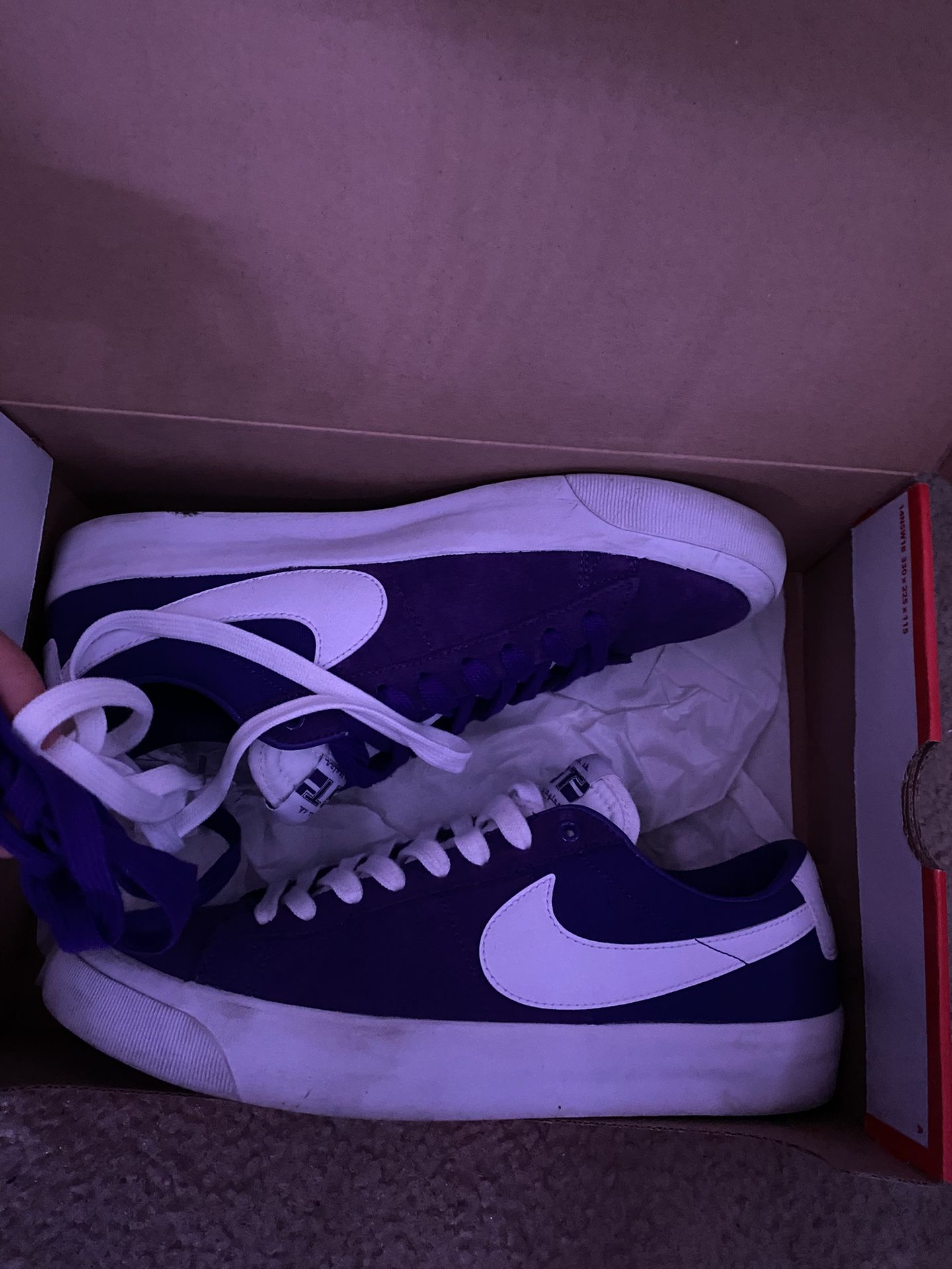 Nike SB Blazer Low GT Game- Royal Summit White