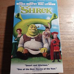 Shrek Special Edition videocassette