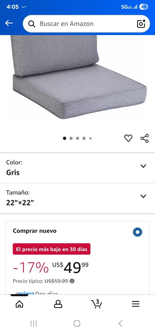 JMGBird Tufted Outdoor Seat and Back Cushion Set,