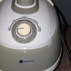 Homegear garment steamer.
