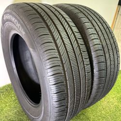 U513  255 65 18 111H  Hankook Kinergy GT  2 Used Tires 95% Life 