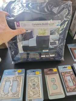New King Complete Bedding Set