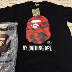 Red Head Bape Tee