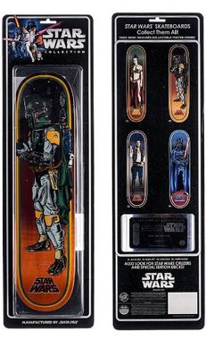 Star Wars x Santa Cruz Blister Pack Skateboards Darth Vader