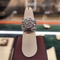 Diamond And Gold Engagement Ring