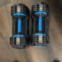 Adjustable Dumbbells 15 To 55