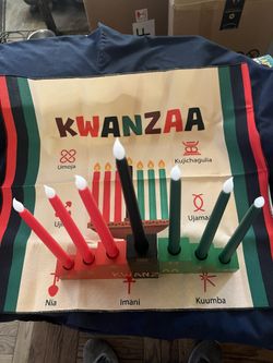 Brand New Kwanzaa Kinara Celebration Set