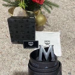 MCM Belt All Black