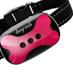 NEW - No Shock Barking Rechargeable Collar- Pink