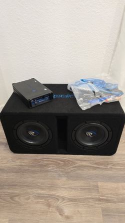 Subwoofer and Amplifier Set