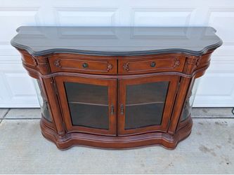 Marble top cabinet