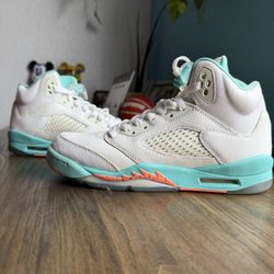 2018 Air Jordan 5 Retro GS 'Light Aqua'