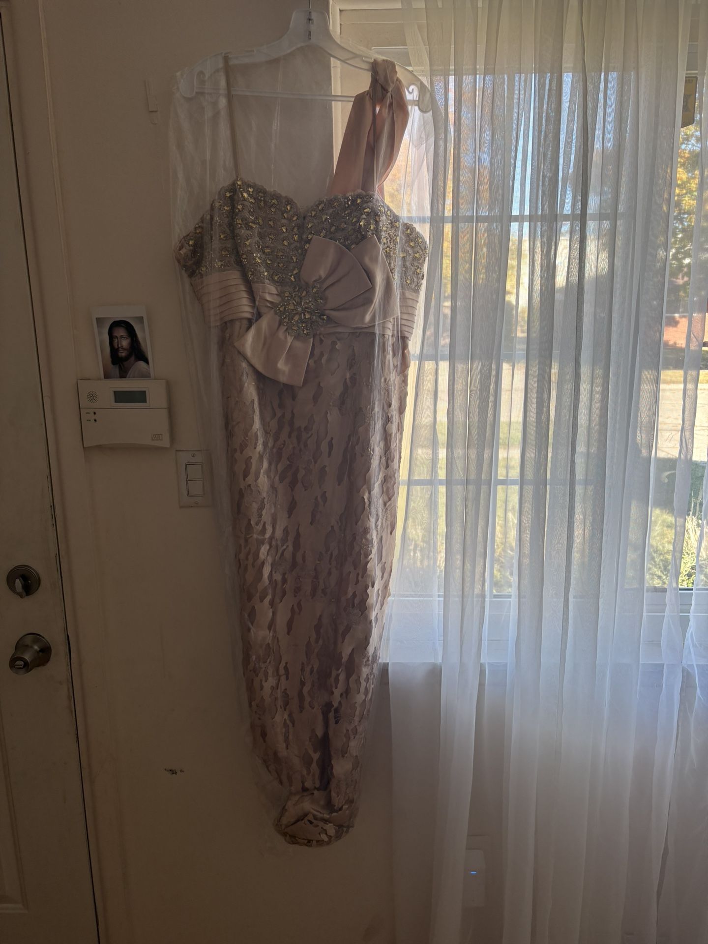 Beautiful Gold Dress Large Size new