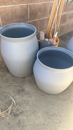 Large flower pots