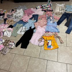 Bundle Girl Clothes From 6m>4t 