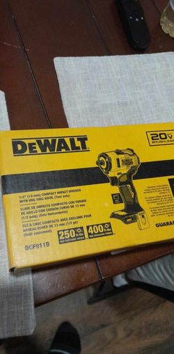1/2" 20v Dewalt Impact Wrench 