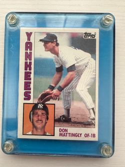 1984 Topps Don Mattingly Rookie Baseball Card
