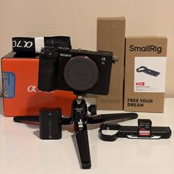 Sony A7CII Camera Body with Accessories