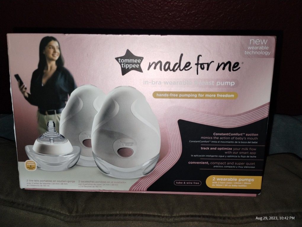 π In The Box-Tommee Tippee-IN-BRA WEARABLE BREAST PUMP π In The Box