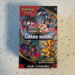 Pokémon Mega Evolution Chaos Rising Booster Bundle