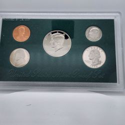 1998-S United States Mint Proof Set 5-Piece Original Packaging OGP COA Black Box