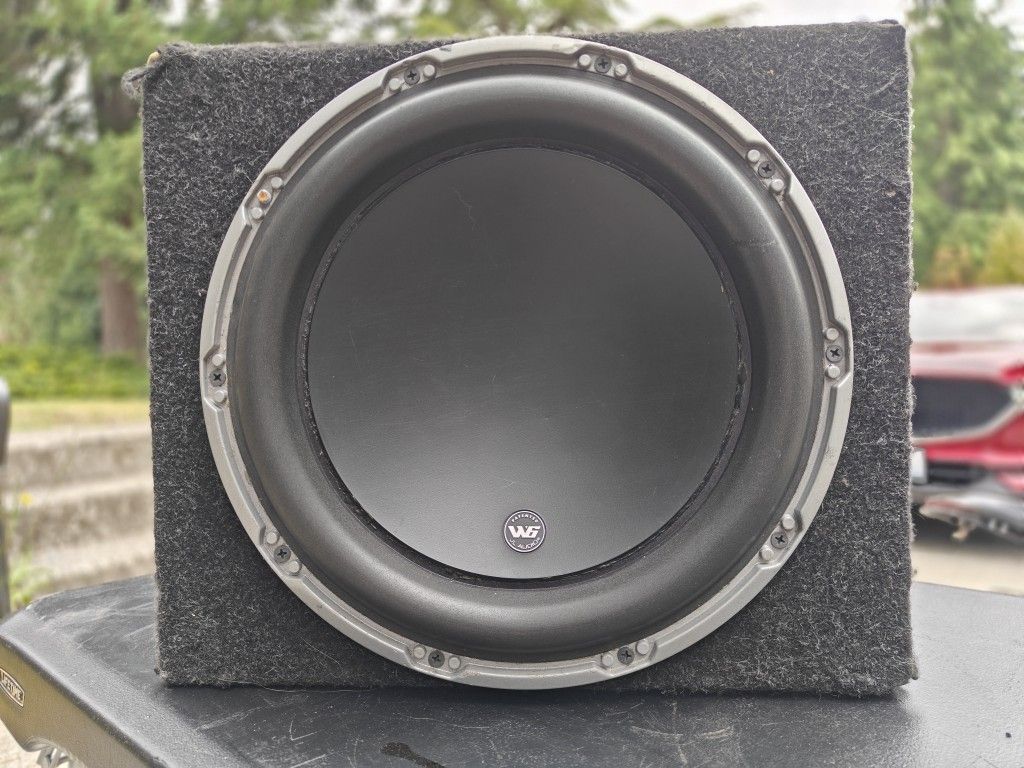JL Audio W6 12" Subwoofer 