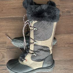 Like New Jambu Womens Broadway Insulated Waterproof Memory Foam Snow Boots 6us Or Kids 4us