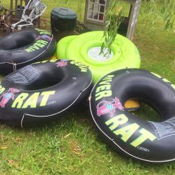 5 SWIM TUBES  $10 EACH OR $40 FOR ALL 