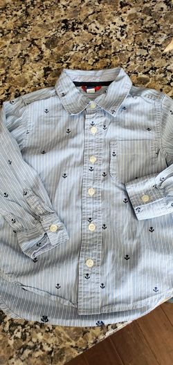 3T Long Sleeved Button Down Shirt