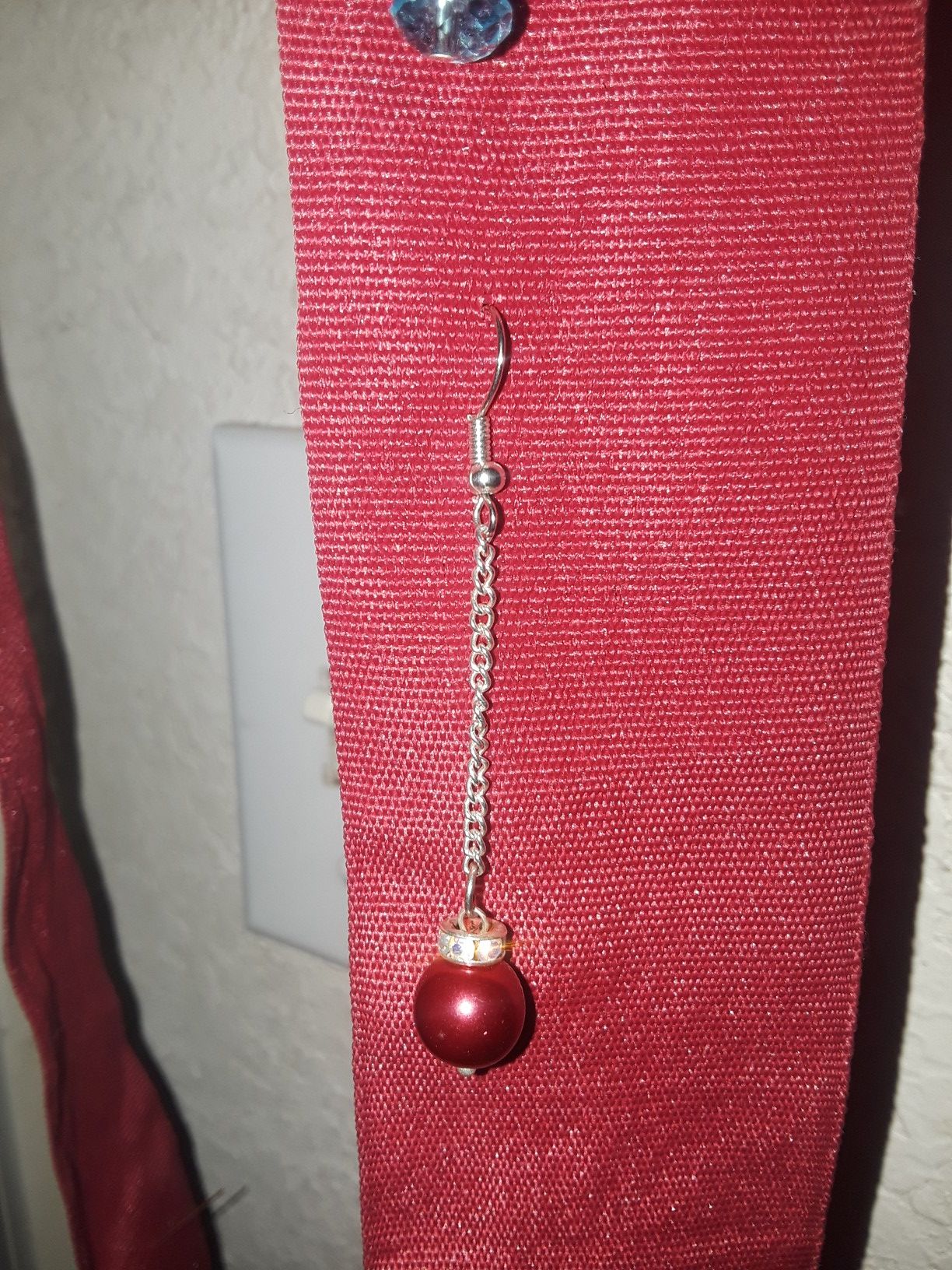 Hand made beaded earings