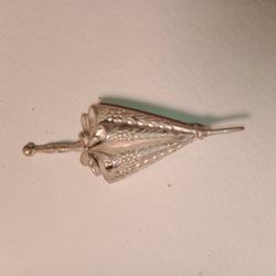 Sterling Silver Brooch Pin