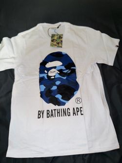 BAPE A Bathing Ape White Camo Tee