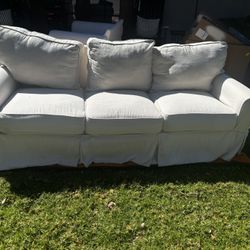 Pottery Barn Slip Cover Couch