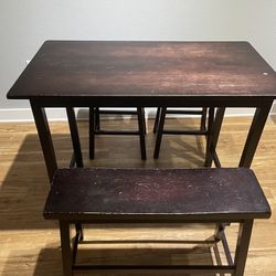 Table And Stools 