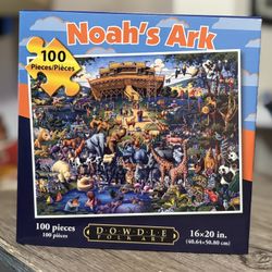 Noah Ark 100 Piece Puzzle New 