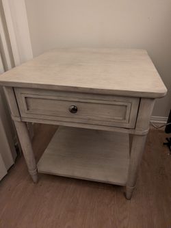 Large side table/nightstand