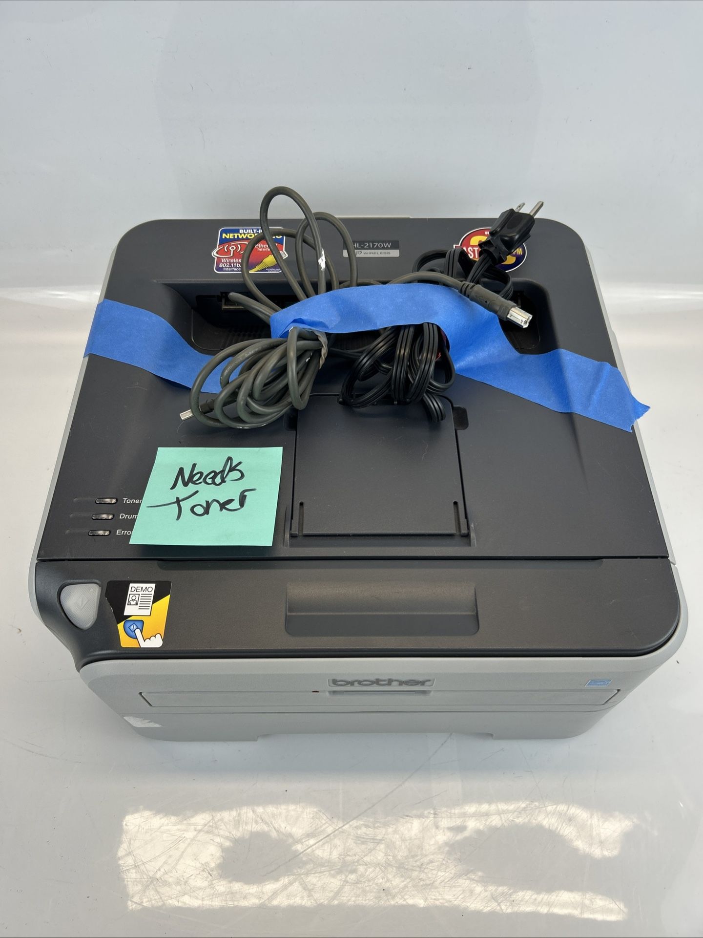 Brother HL-2270DW Wireless Workgroup Laser Printer NEEDS TONER