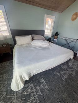 Freeeeeee!!! King Size Mid-Century Modern Bed