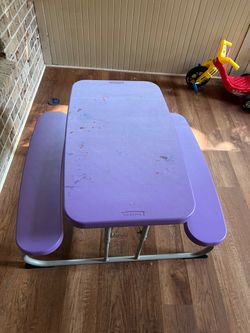 Kids picnic table