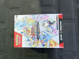 Pokemon prismatic evolutions booster bundle