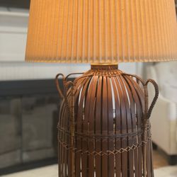 Mid Century Lamp 40” H
