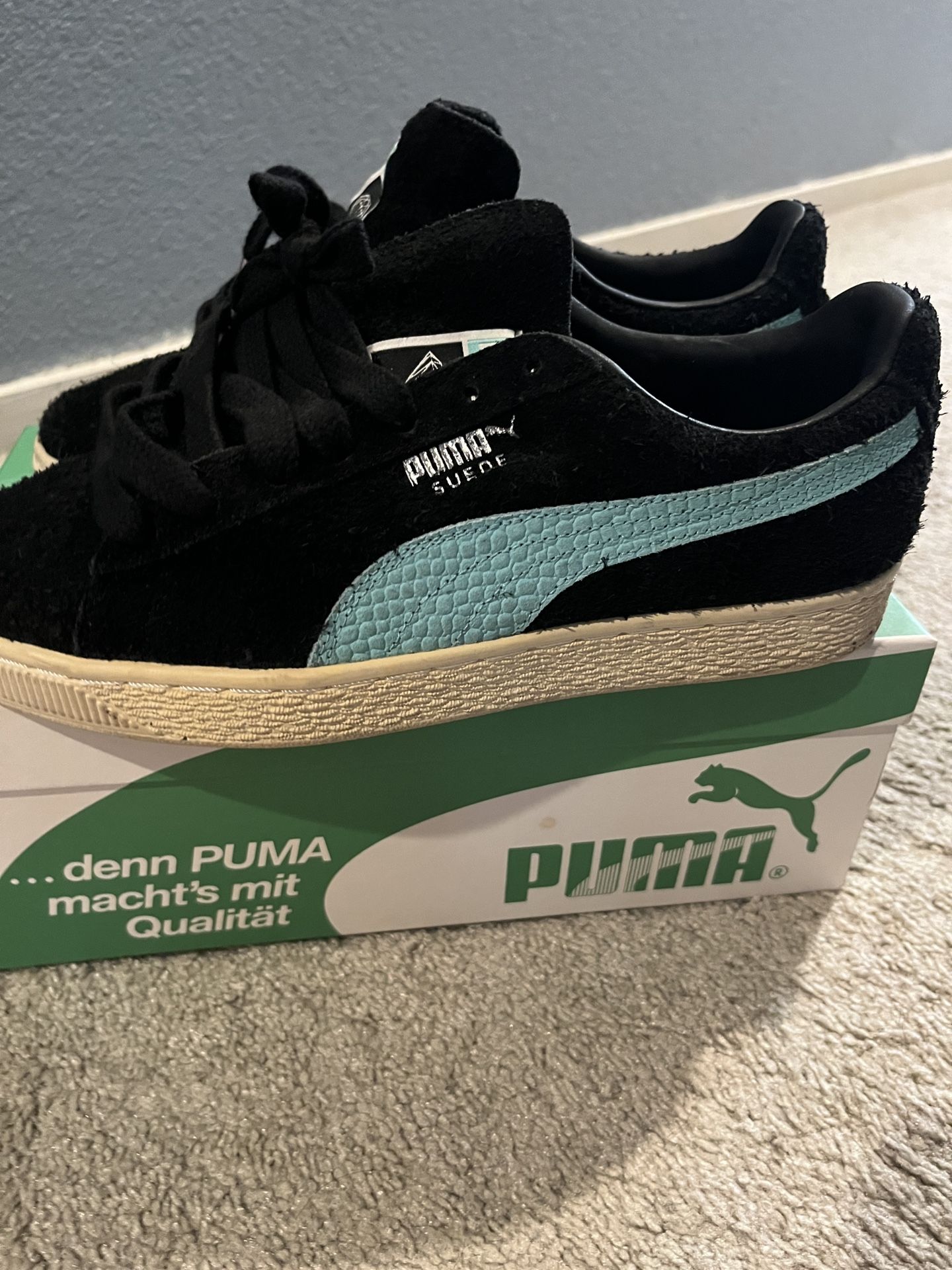 Puma Suede X Diamond Supplyco Tiffany Blue Size 8