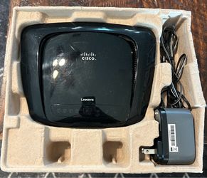 Cisco Linksys Wireless Router with Power Adapter