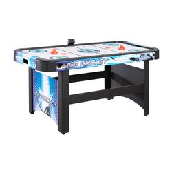 Hathaway face off 5 foot air hockey game table for family game rooms with electronic scoring free