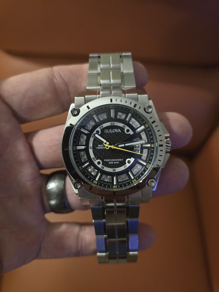 2 Bulova Precisionist Men's Watches - 96B131