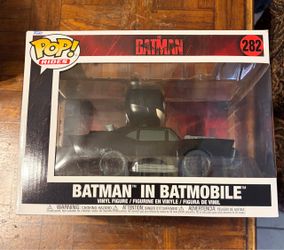 Funko Pop Rides Batman in Batmobile #282