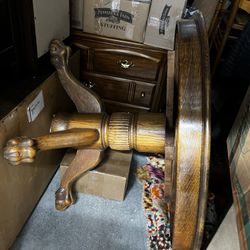 Antique Table And Chairs 